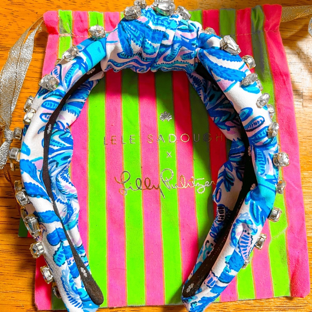Lilly Pulitzer X LeLe Headband!!